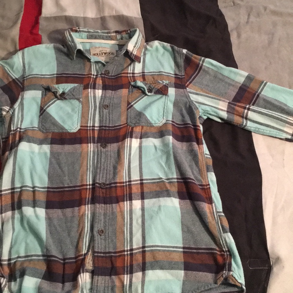 Boy’s button down flannel